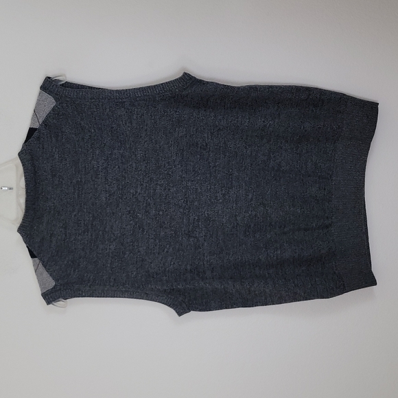 Joseph Abboud JOE Argyle Gray Sweater Vest S - Picture 4 of 6